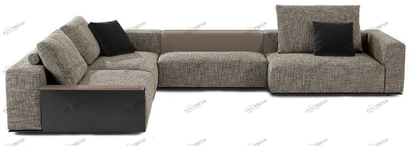 Poliform Модульный тканевый диван Westside sun-id-1453158