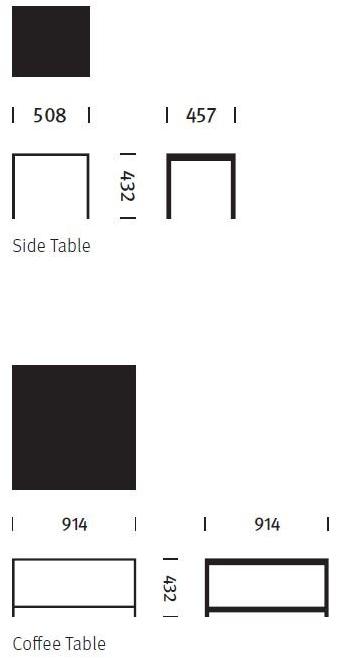 Herman Miller Квадратный деревянный журнальный столик H frame sun-id-1412759 - Вид №5