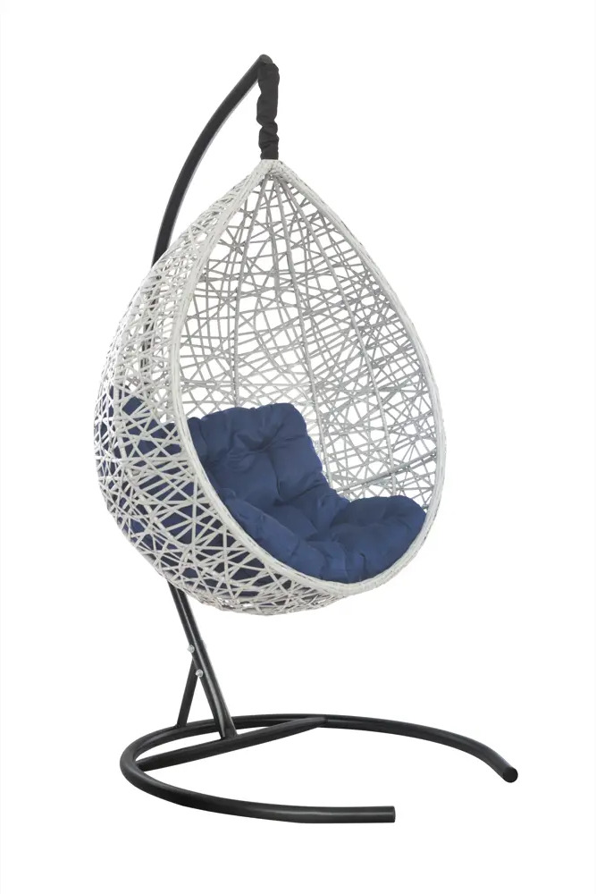 91732883 Кресло подвесное Laura outdoor VLC-510 Valencia 1-но местные до 130 кг серый/серебристый STLM-0952246