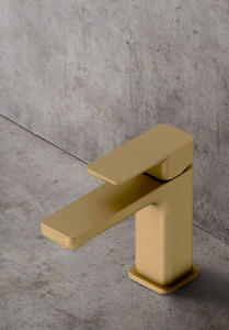 1381052 Смеситель Для Умывальника Гладкая Низкая Латунь Hafa  Латунь