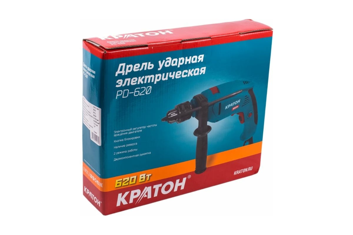 Дрель  Кратон PD-620 9154063 STDN-0052178 - Вид №5
