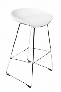 Барный стул белый Neo BRADEX HOME  00-3974006 Белый