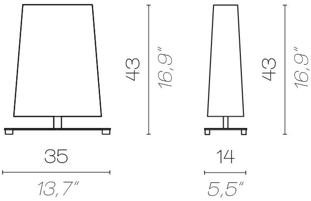 Contardi Настольная лампа Rettangola sun-id-1452863 - Вид №6