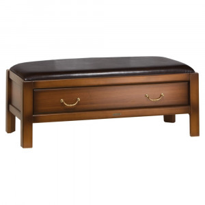 11161 Банкетка Лотос-Комби 3 Орех Шоколад BOGACHO