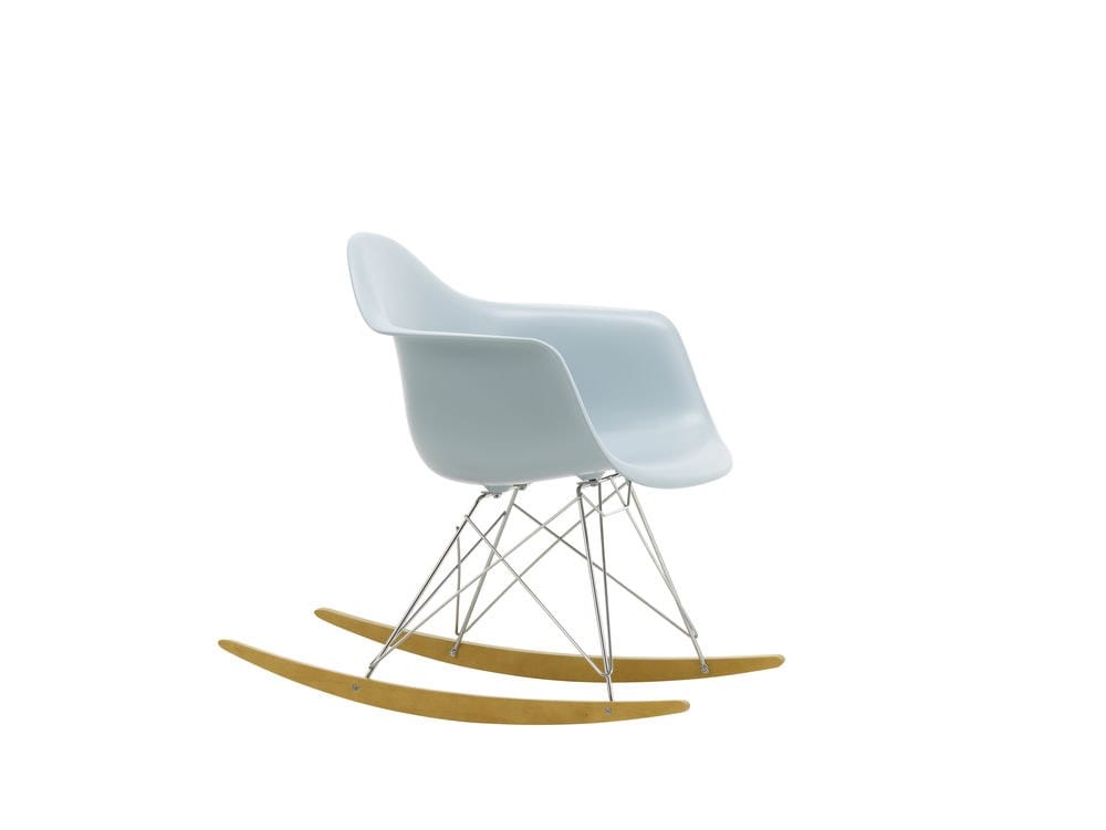 Мягкое тканевое кресло-качалка с подлокотниками VITRA Eames Plastic Chair ARCH-00023828 - Вид №97