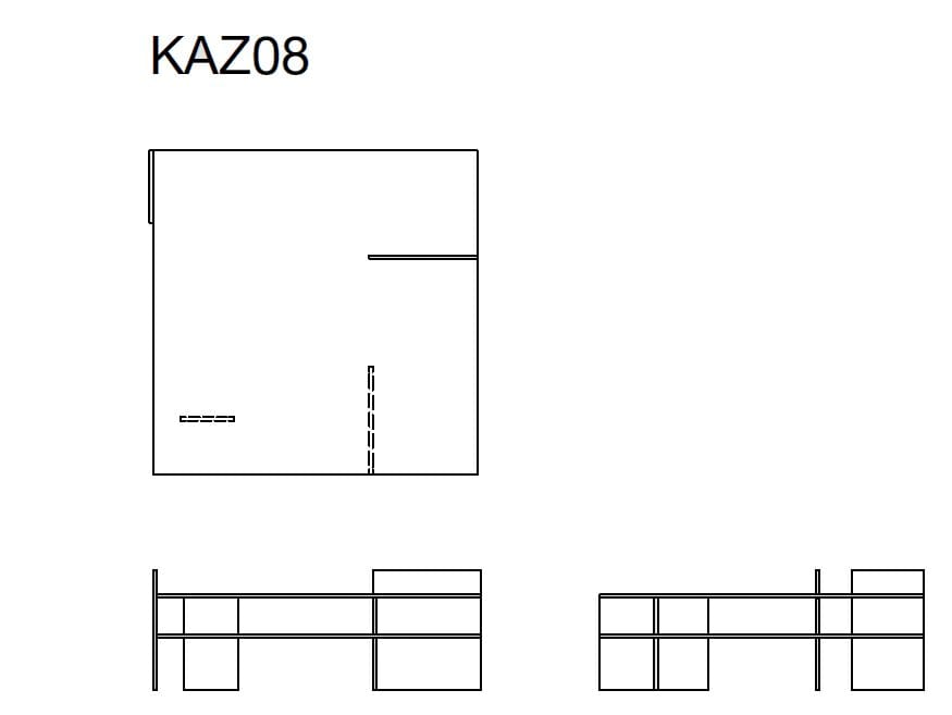 Низкий Хрустальный журнальный столик Glas Italia Kazimir ARCH-00148255 - Вид №5