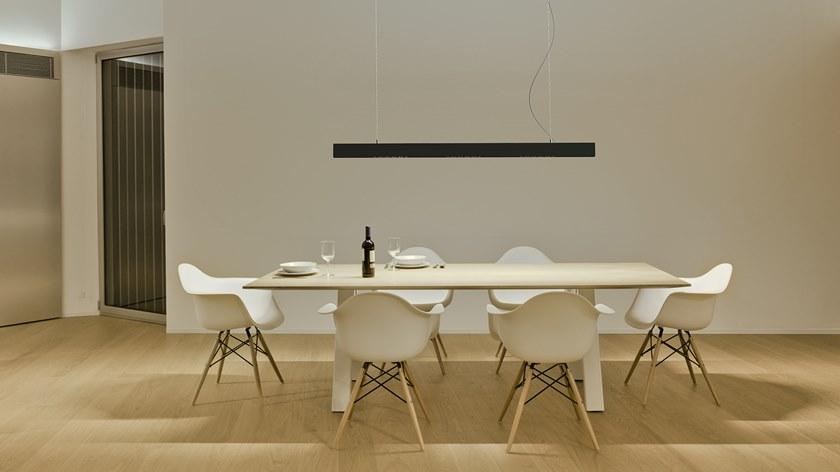 Arkoslight Алюминиевый подвесной светильник прямого света в современном стиле Black foster suspension sun-id-1465907 - Вид №9