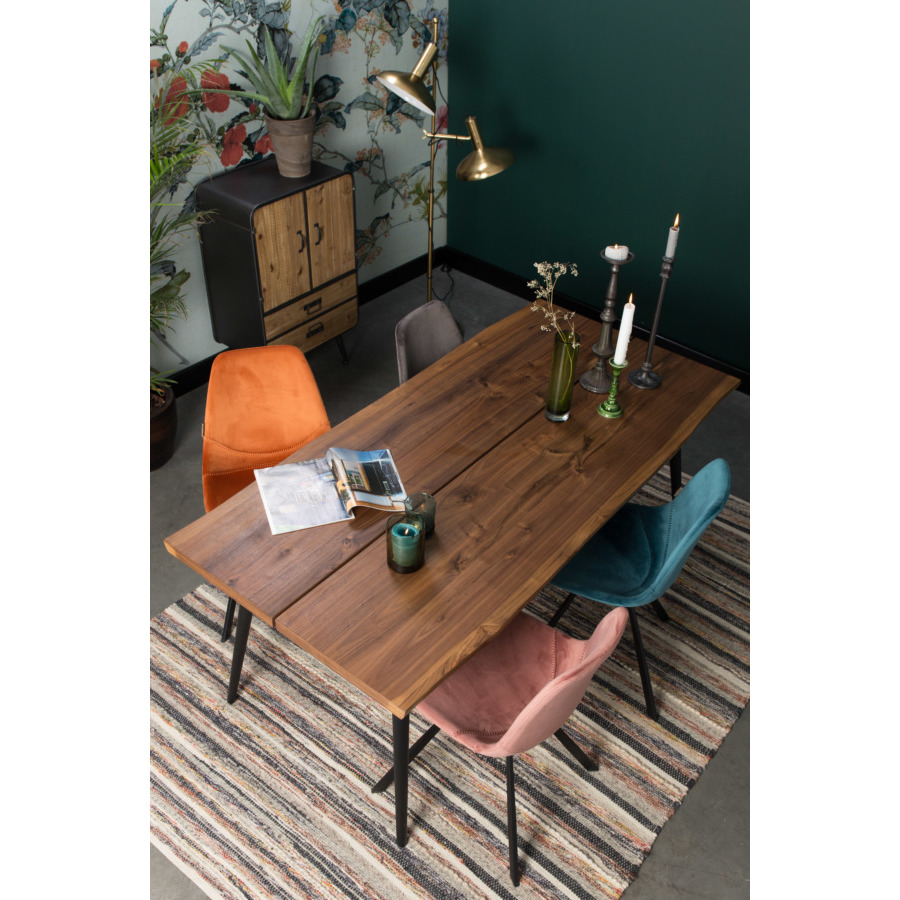 Стул Franky оранжевый Dutchbone 1100371 - Вид №1