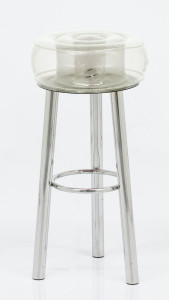 MOJOW Барный стул FLOOFY Прозрачный TAFLCIXLEKO01TR