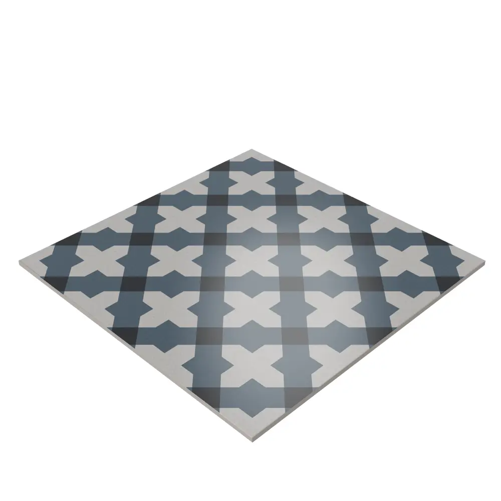 Глазурованный керамогранит Arcadia Ceramica Oxo hunter 60x60 см 1.44 м² матовый цвет бежево-синий MOROCCAN STLM-2182060 - Вид №1