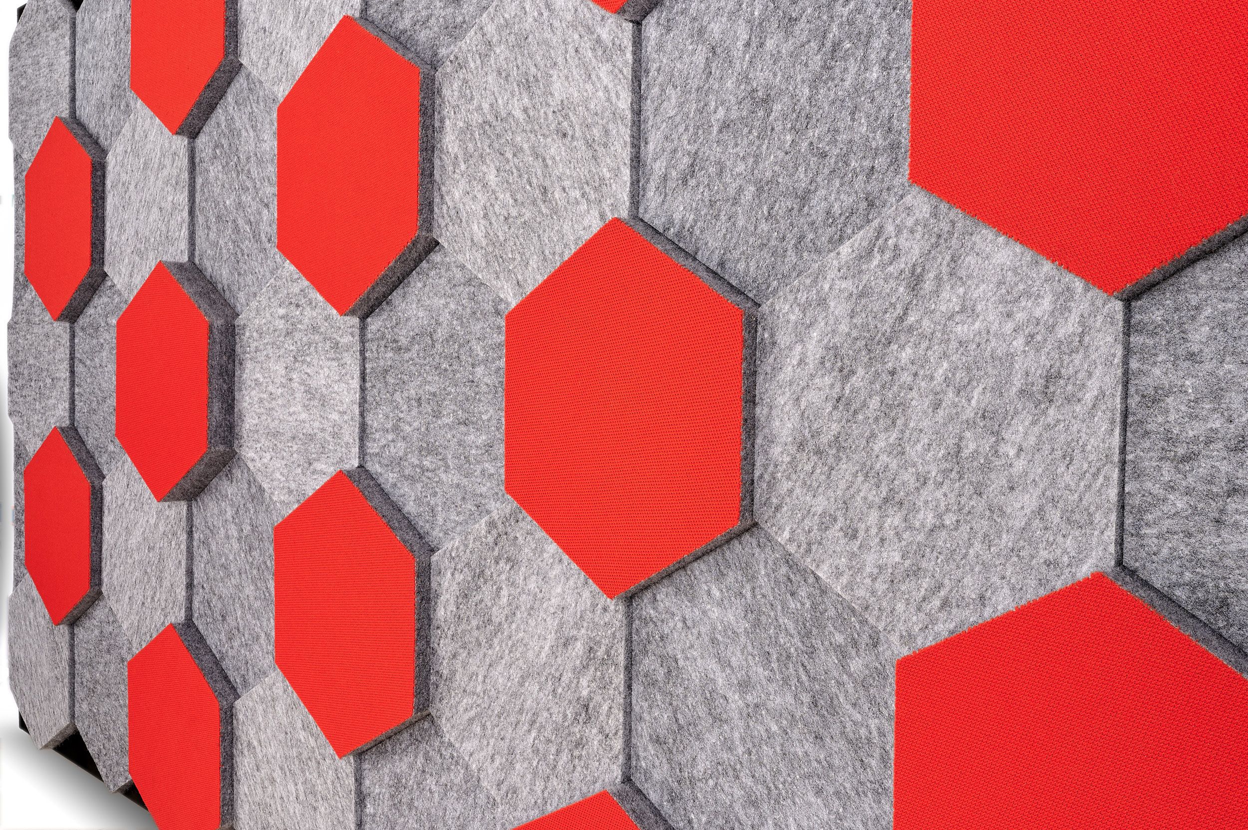 Акустическая панель из полиэфирного волокна 2B Resine HEXAGON KIT ARCH-00002233 - Вид №1