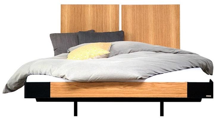 Wissmann raumobjekte Двуспальная кровать из дерева с высоким изголовьем  325  - Вид №1