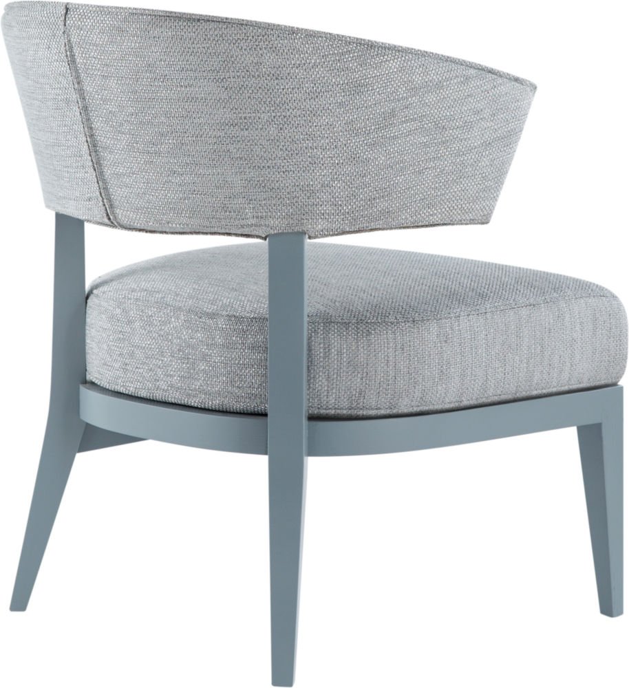 Кресло Lenie серое PORADA ДИЗАЙНЕРСКИЕ 053676 Серый  - Вид №5