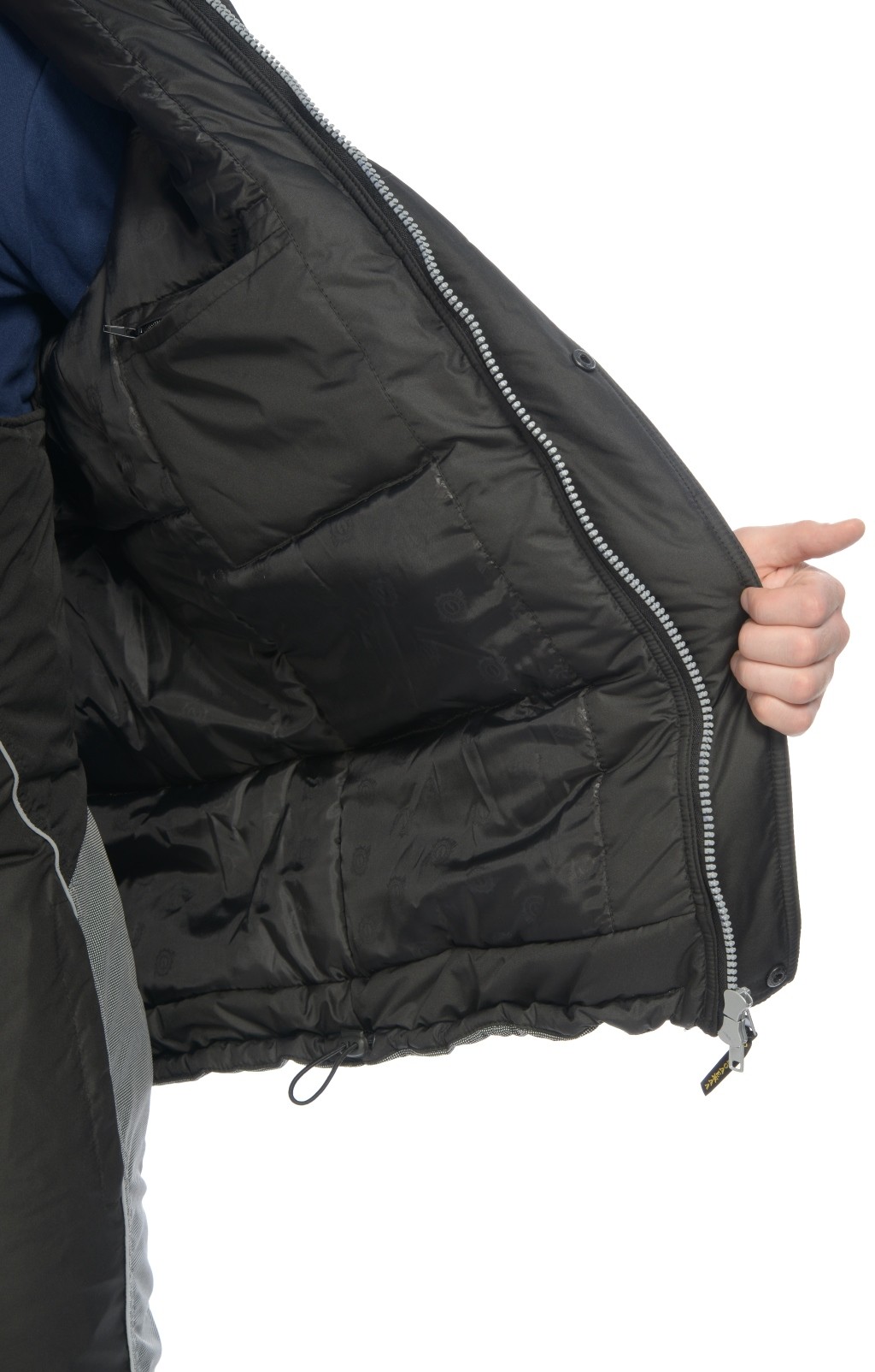 64779 Костюм "Ультра" зимний черный  Зимняя спецодежда  размер 56-58/182-188  - Вид №20