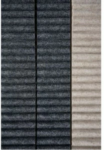 BUXKIN Акустическая стеновая ткань из шерстяного войлока Ribbed