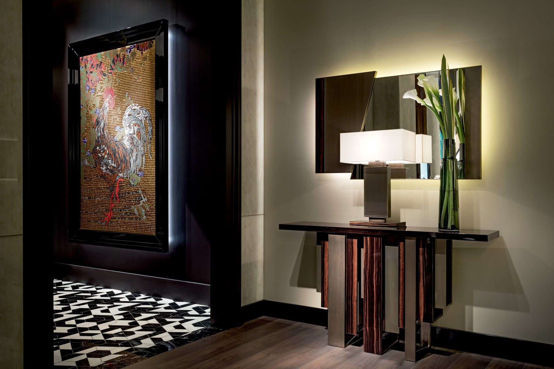 Настенное зеркало в рамке Sicis ARCH-00086530 - Вид №1