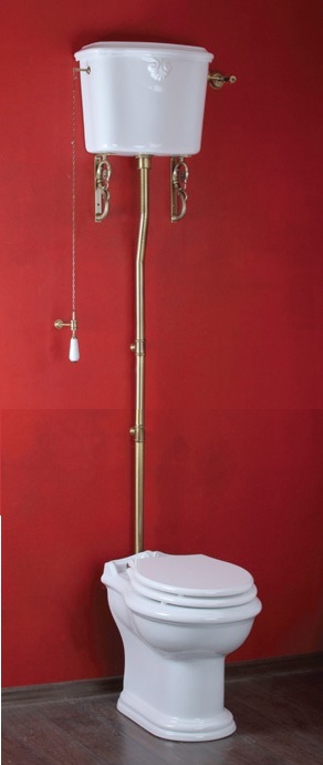 ML.IMP-25.311.BI/ML.IMP-25.328.BI/ML.MEC-29.041.DO/ ML.MEC.29.128.DO Компакт унитаз с бачком Золотистый Migliore  Италия  - Вид №1