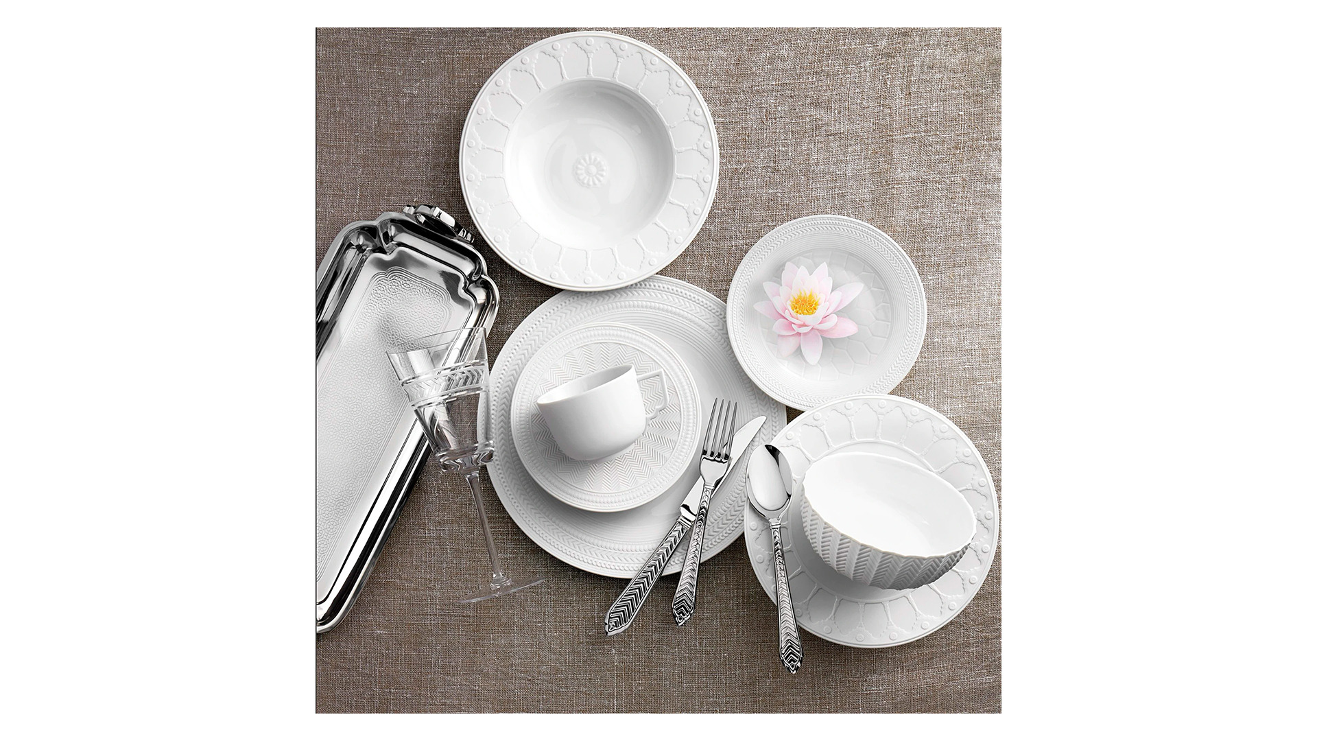 10657876 Michael Aram Бокал для вина Michael Aram "Дворец" 300мл Хрусталь  - Вид №2