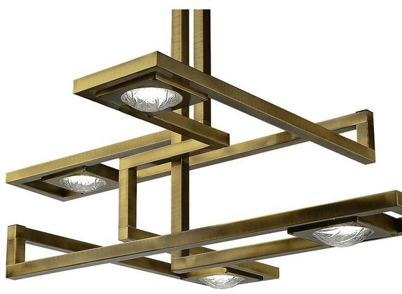 MARIONI Светодиодный подвесной светильник из латуни Cecile 02803 - Вид №2