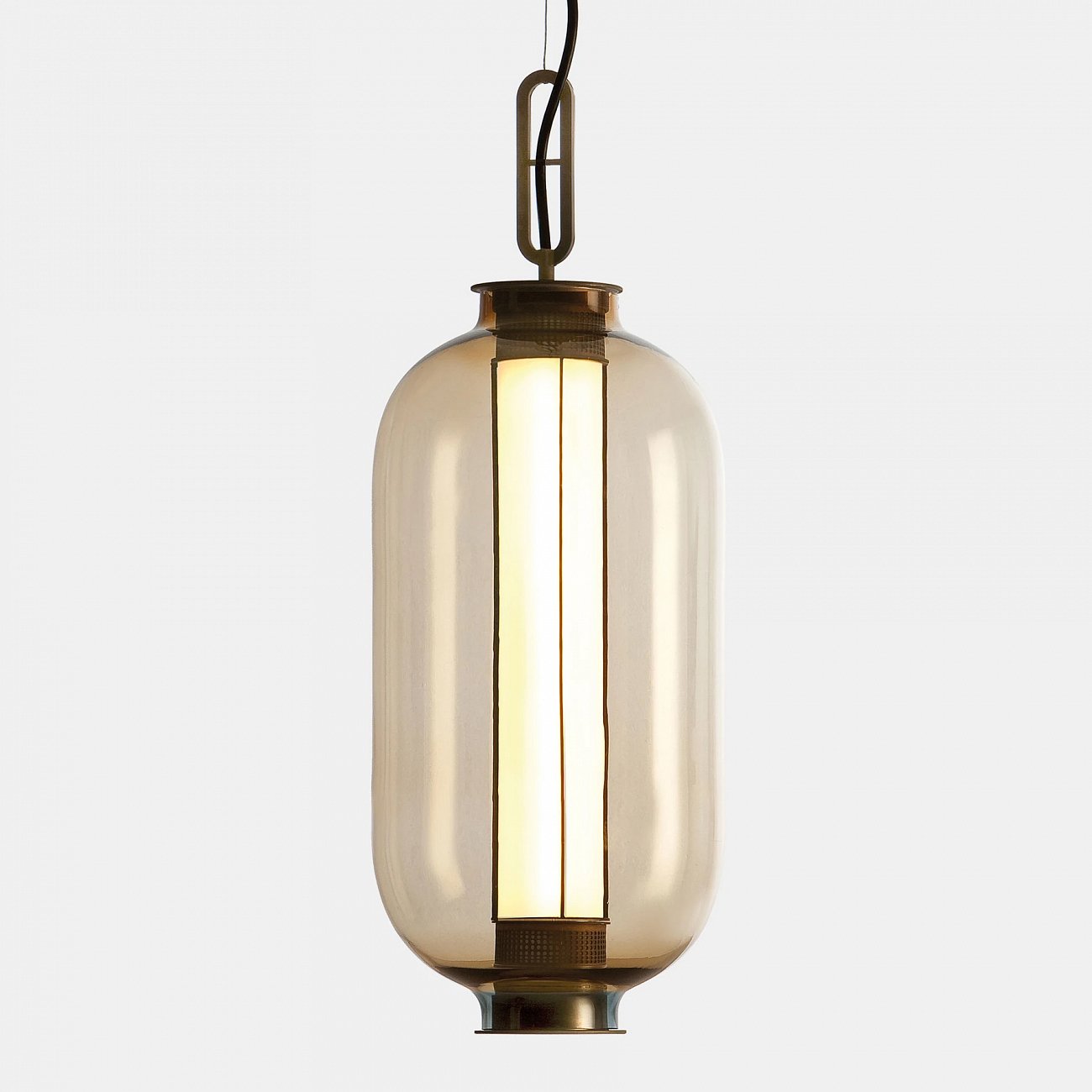 Светильник подвесной 60х22 см янтарный Bia B Amber 10082P/B DELIGHT COLLECTION ДИЗАЙНЕРСКИЕ 00-3882343 Золото;прозрачный  - Вид №1
