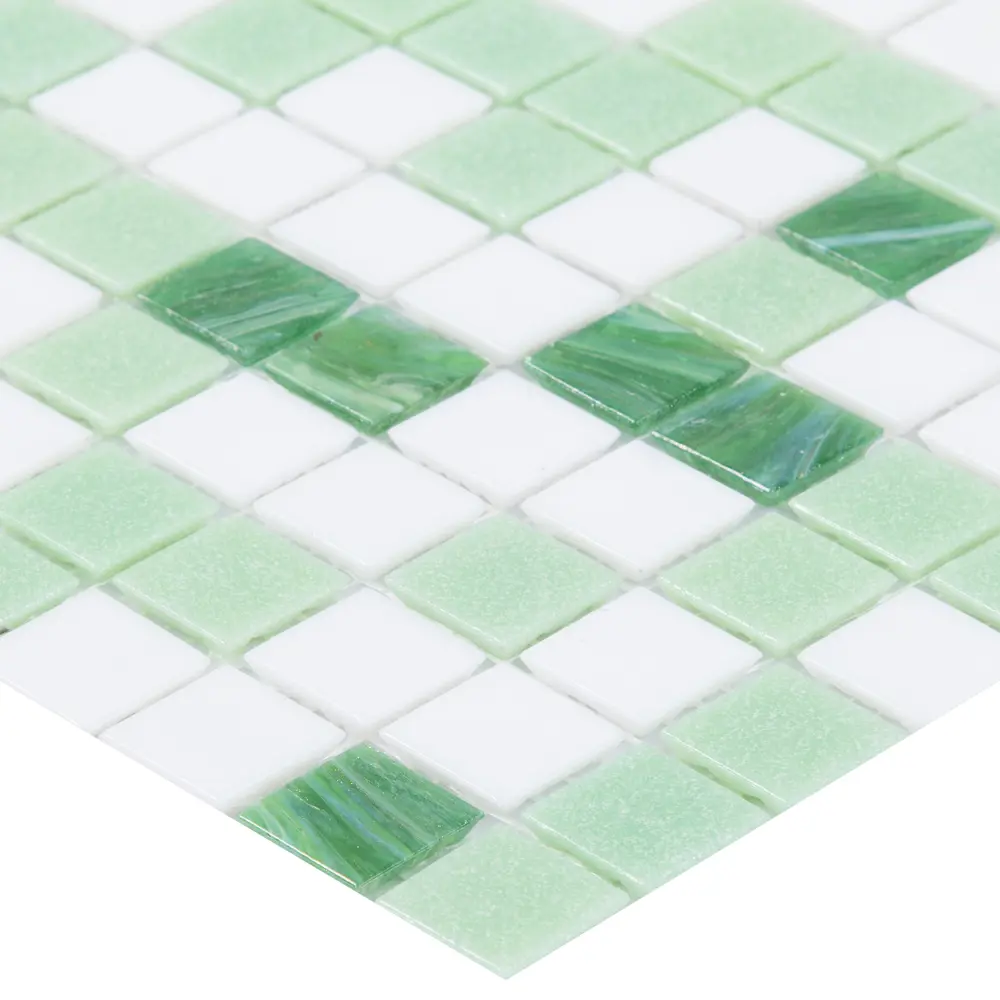 Мозаика, 32.7х32.7 см, стекло, цвет белый 15093959 STLM-2050218 Santreyd  - Вид №2