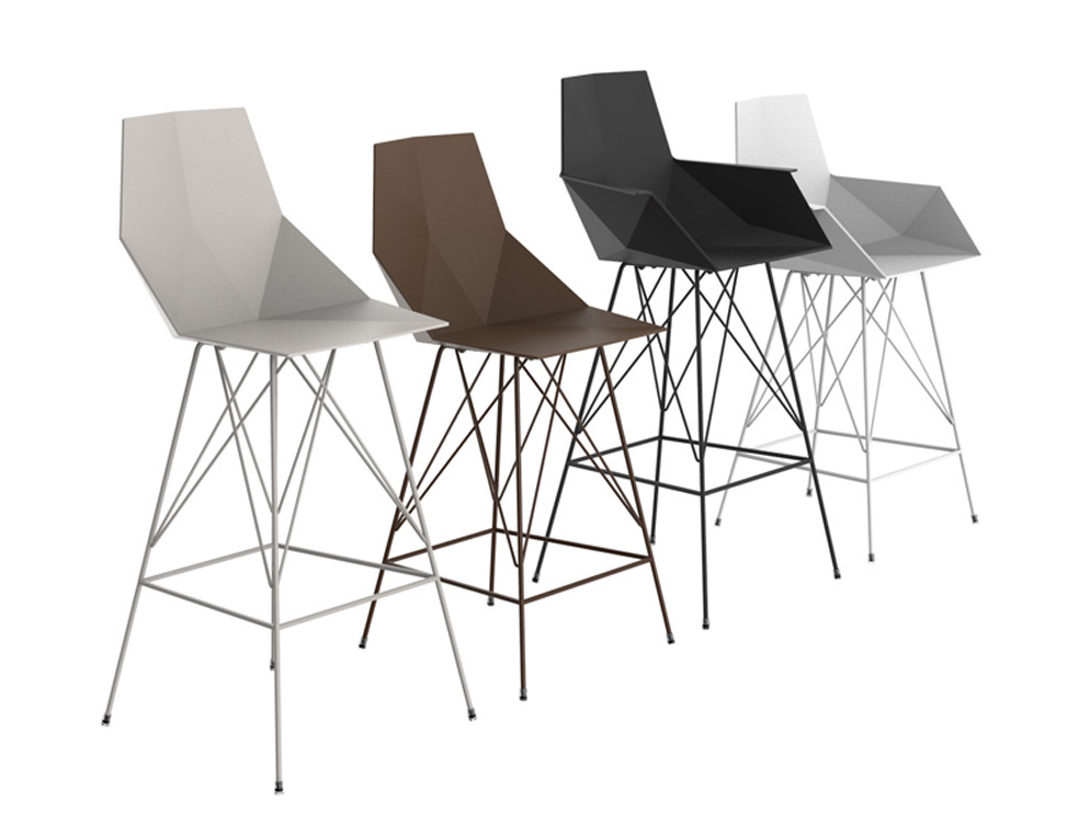 085848 Полубарный стул Vondom Faz - Вид №2