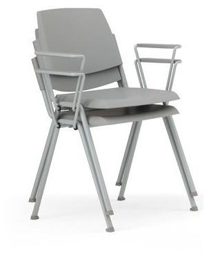 IBEBI Стул штабелируемый с подлокотниками для залов ожидания sun-id-1415195 - Вид №3