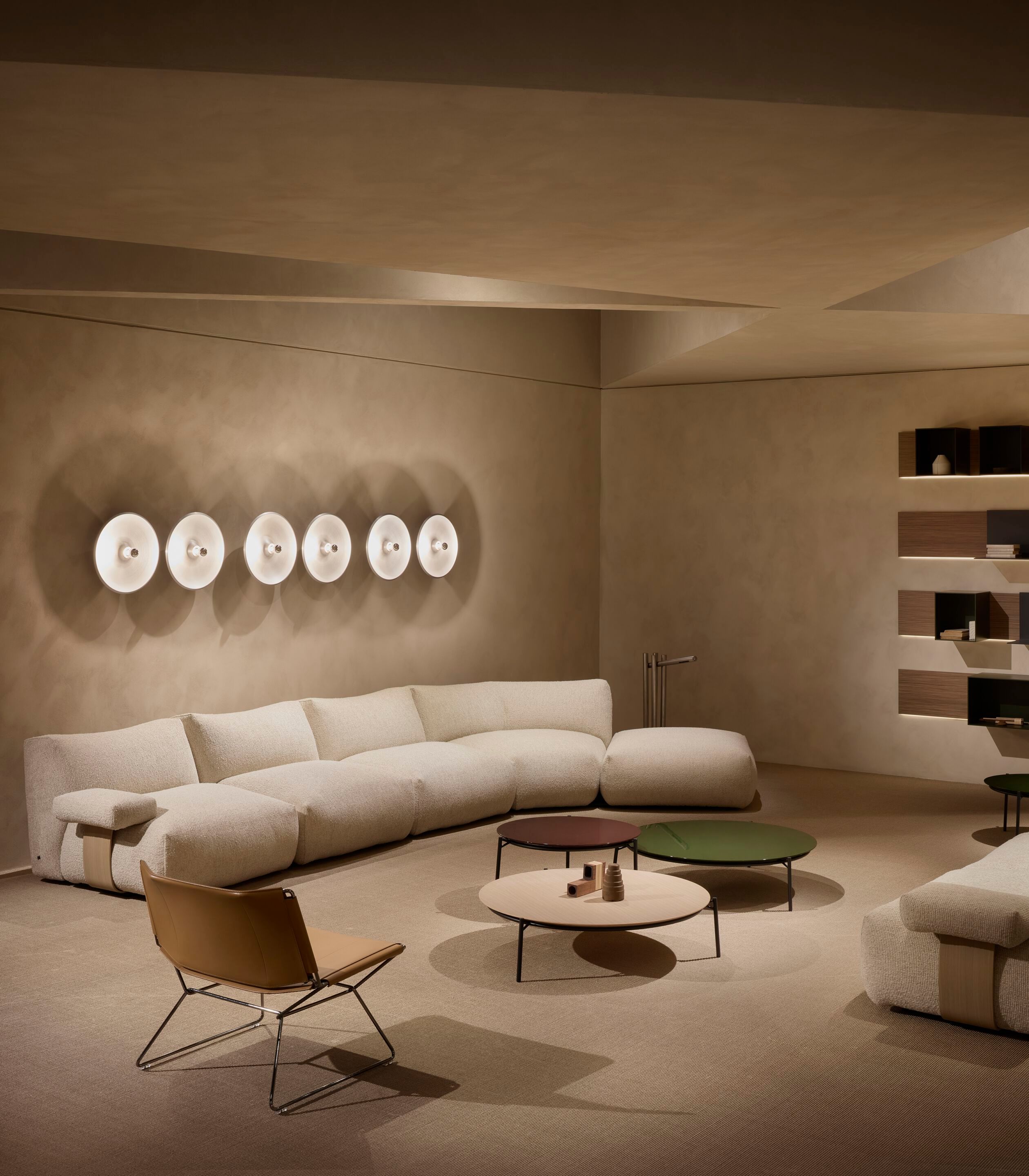 Круглый журнальный столик MDF Italia CANTLE LOW TABLE ARCH-00050083 - Вид №4