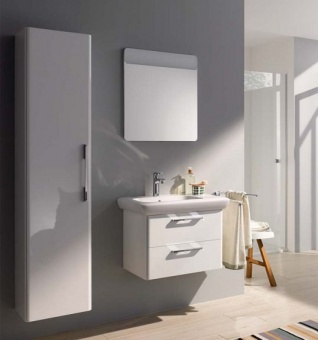 121960000 Подвесная раковина настенная прямоугольная Keramag  - Вид №3