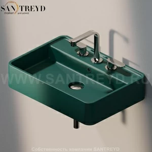 MW60S5020 Подвесная раковина настенная прямоугольная Ceramica Flaminia Miniwash