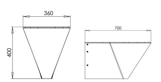 46261 Подвесной унитаз настенный Хромированный PURUS Steel Германия - Вид №1