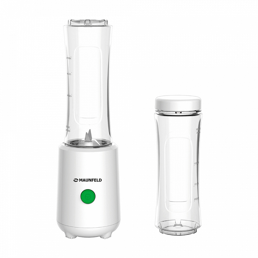 MF-132W Портативный блендер / блендер со стаканом, 300 вт, 0.6 л, белый Maunfeld Santreyd 