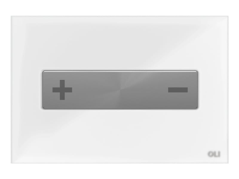 Панель управления для унитаза из нержавеющей стали и стекла OLI OCEANIA ARCH-00086896