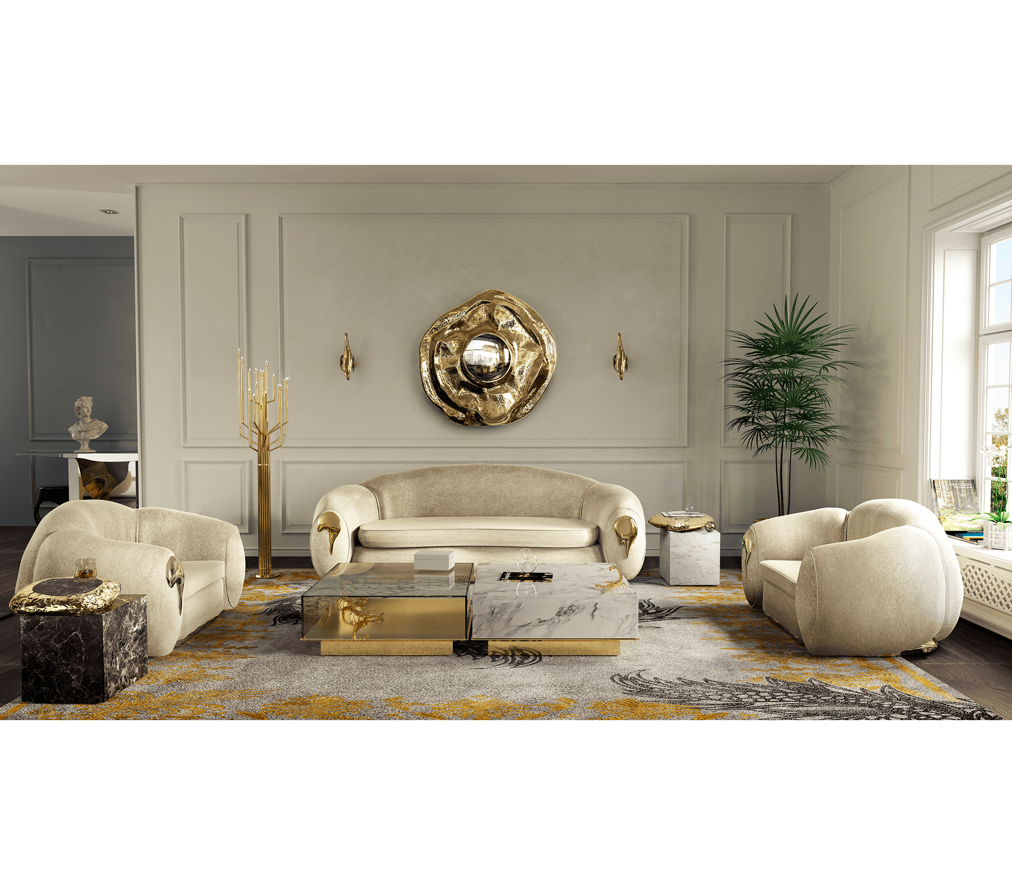 0-111 Ангра зеркало Boca Do Lobo  - Вид №7