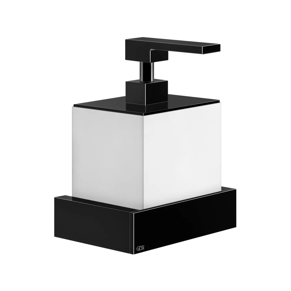 Держатель дозатора мыла 20813 706 Gessi Inverso ЧЕРНЫЙ МЕТАЛЛ PVD 20813706