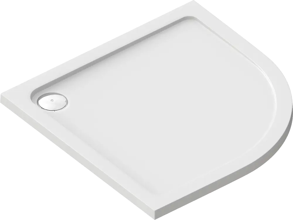 Душевой поддон SENSEA Slim угловой акриловый 100×100 см 82677817