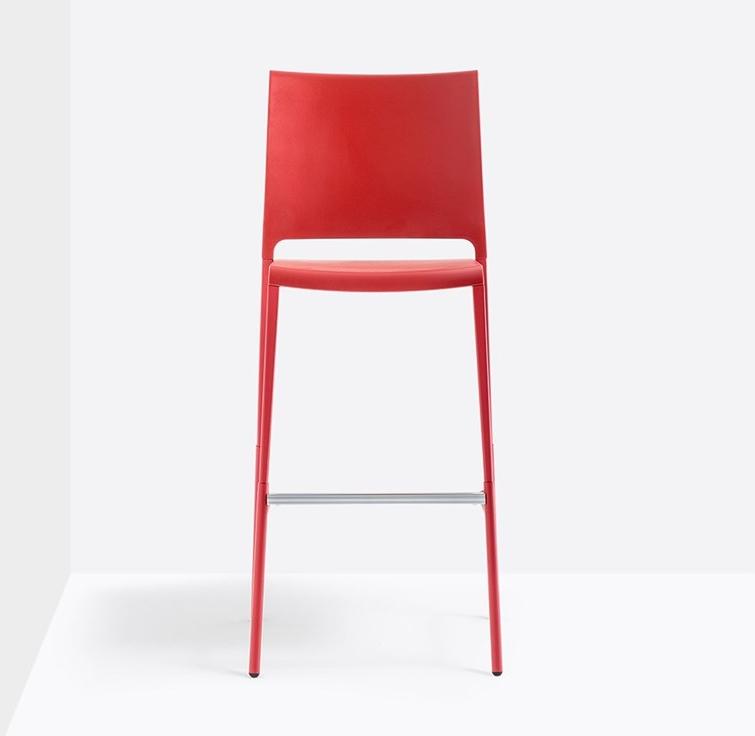 Pedrali Табурет высокий полипропиленовый с подставкой для ног Mya 716 - Вид №2