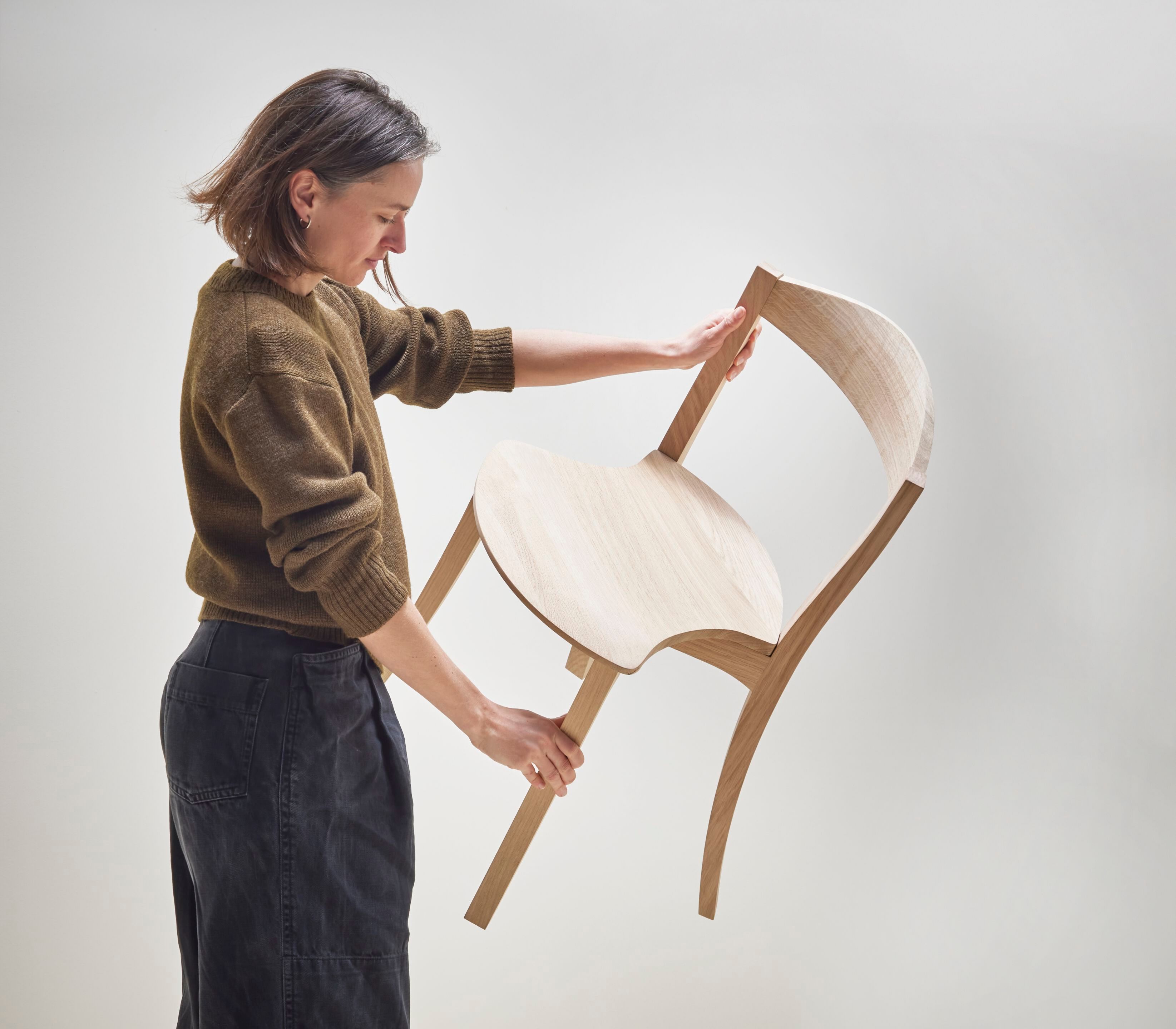 Штабелируемый стул из дуба ALKI Bibolina ARCH-00090673 - Вид №10