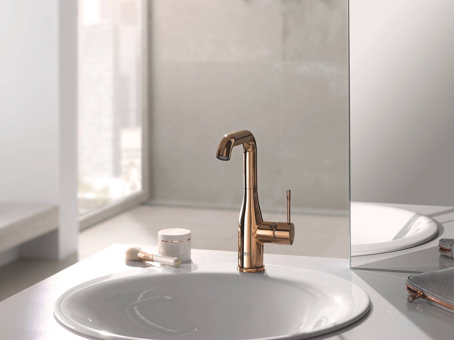 Однорычажный смеситель для раковины с раковиной Grohe Essence New ARCH-00017023 - Вид №6