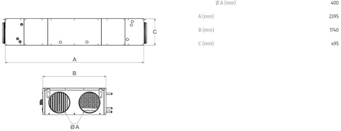 Vortice Рекуператор тепла промышленного назначения Vort nrg ecr 45384 - Вид №1