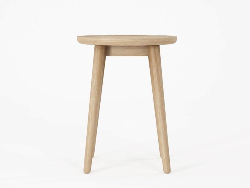 KARPENTER Круглый сервировочный столик из массива дерева East Ea08-oo, ea08-wo - Вид №2