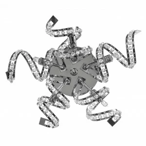 Бра Lightstar Spider 742654 LIGHTSTAR ОРИГИНАЛЬНЫЕ 079289 Прозрачный;хром