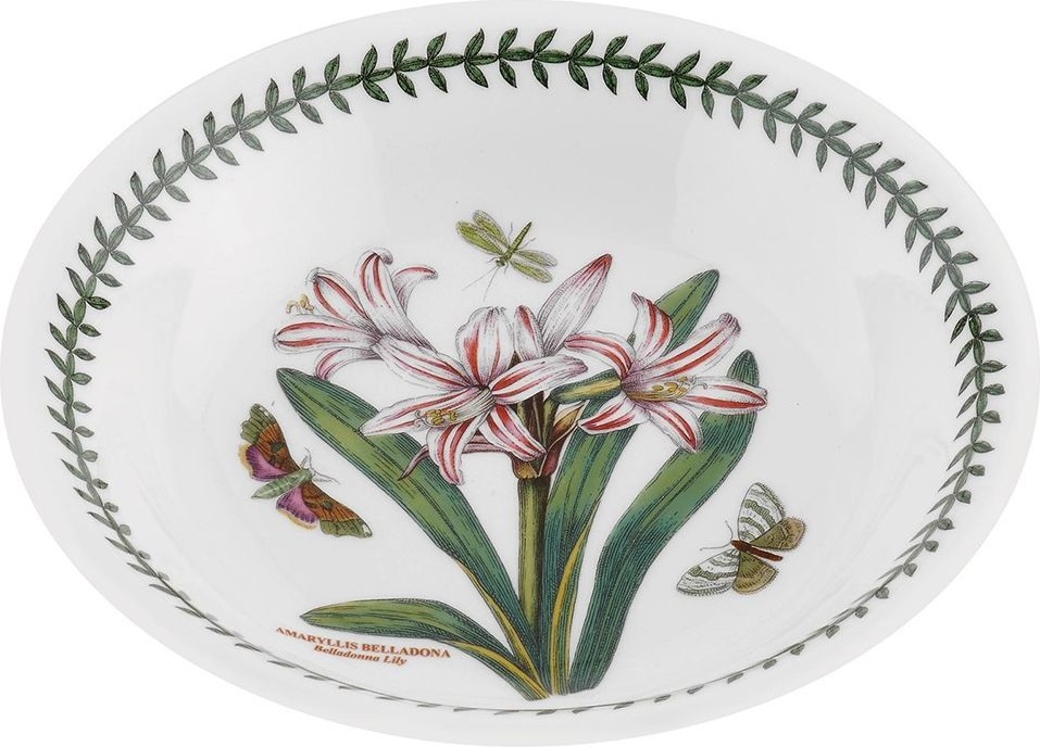 10579263 Portmeirion Тарелка для пасты Portmeirion Ботанический сад.Белладонна 20см, фарфор Фарфор 