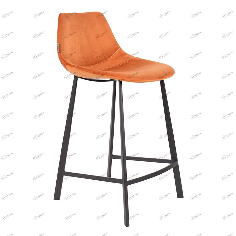 Стул высокий Franky оранжевый Dutchbone 1500068