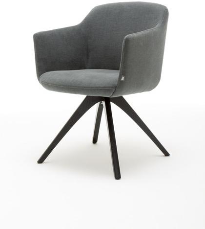 Rolf Benz Стул на козелке из ткани с подлокотниками sun-id-1513148 - Вид №2