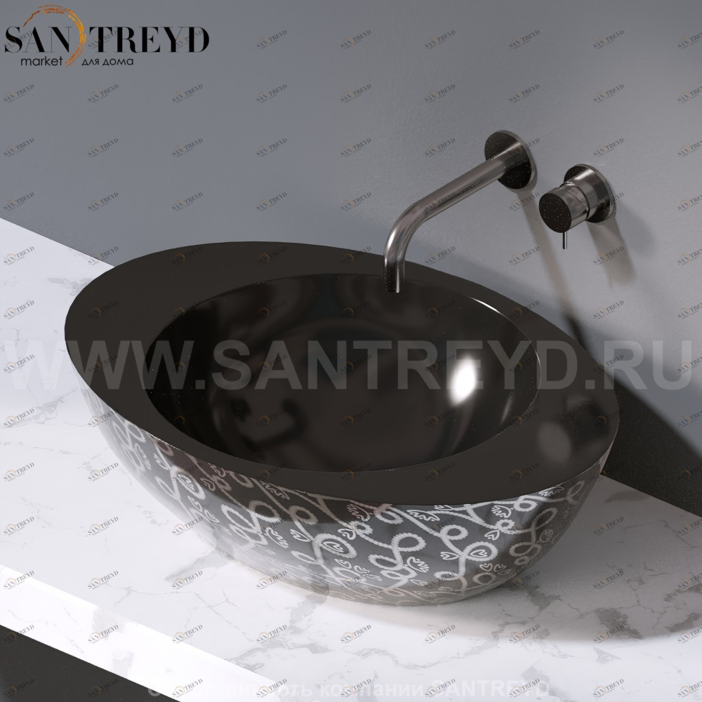 L269.401P Накладная раковина на столешницу  овальная A. e T. Italia ACCENT AeT ITALIA