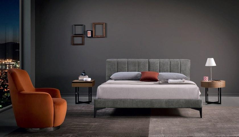 Bodema Квадратная прикроватная тумбочка из дерева в современном стиле с ящиками Profile Pfof000/pfof003 - Вид №5