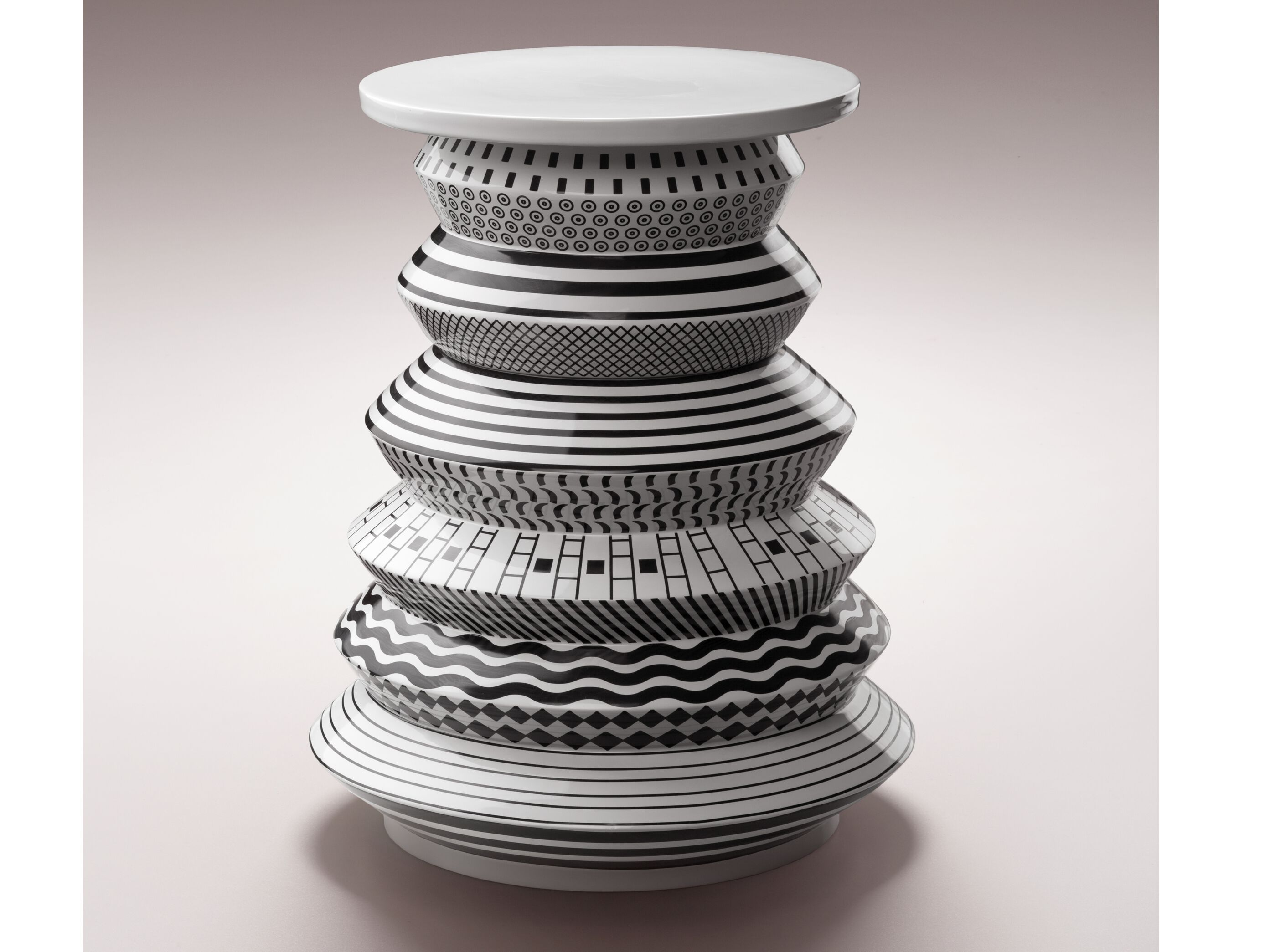 Круглый керамический журнальный столик Bosa Bossanova ARCH-00085069 - Вид №1