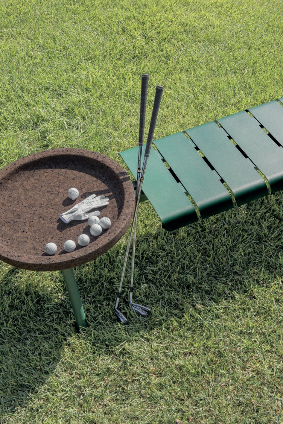 Алюминиевая и деревянная скамья со спинкой Ethimo Ace ARCH-00122616 - Вид №12