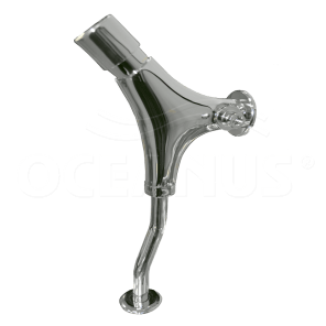 10-0186  Краны порционно-нажимные для писсуара Public Steel 